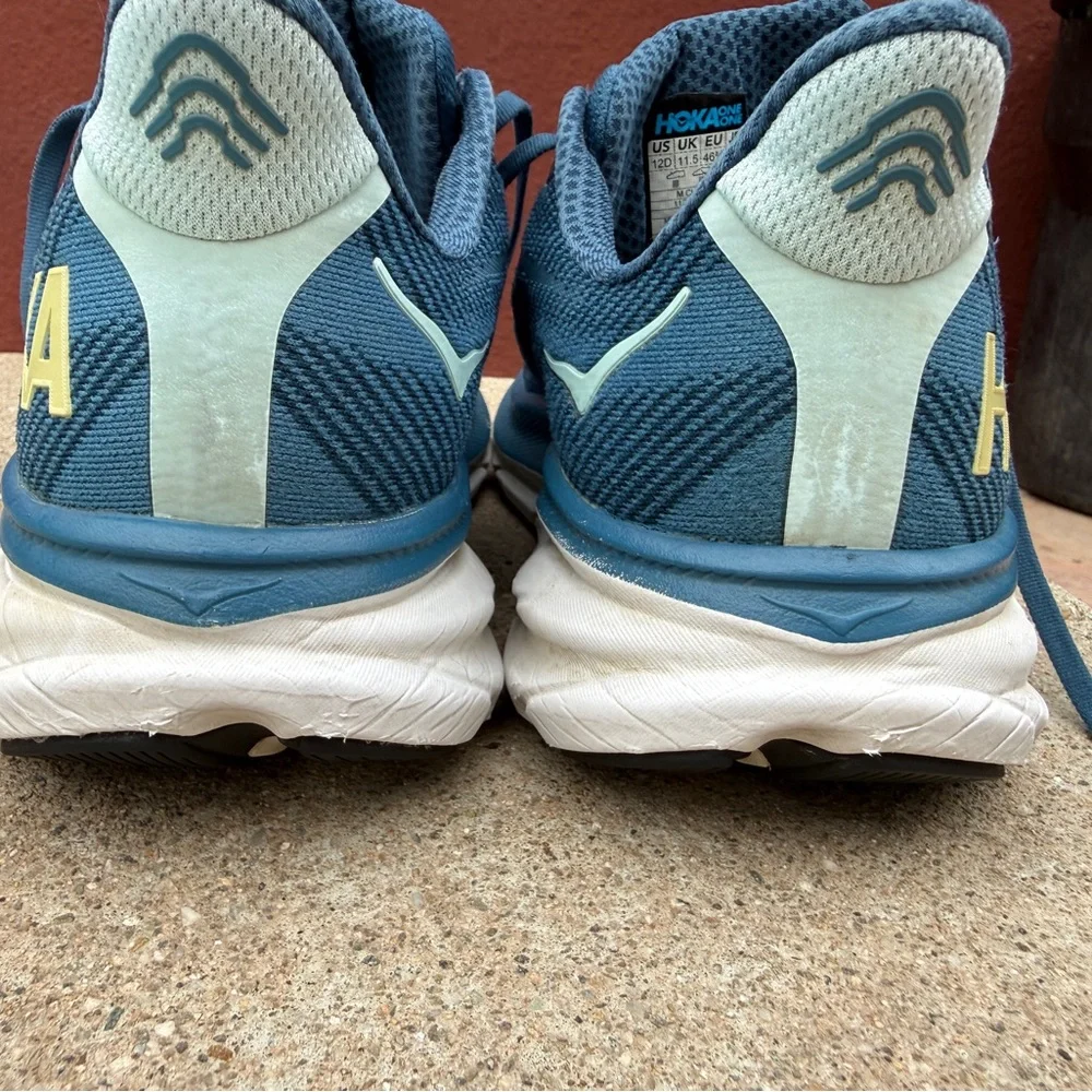 Hoka Clifton 9 Midnight Ocean/Bluesteel Running Shoes - Picture 11 of 11